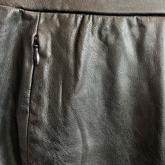 High Waisted Faux Leather Pant Size S - Picture 3 of 3